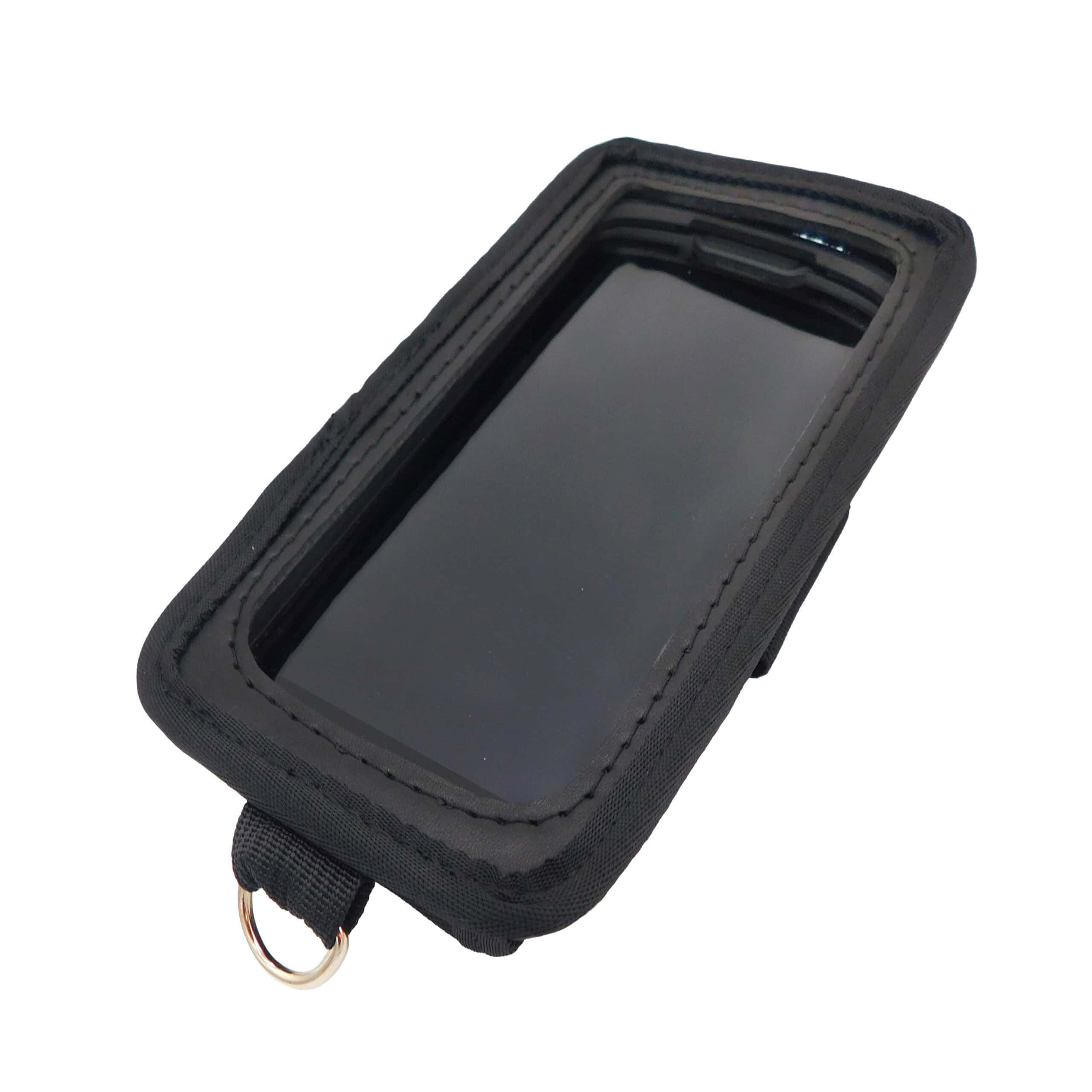 TM-CTC53RB (1) Durable mobile device case with transparent screen window and belt clip for barcode scanners.