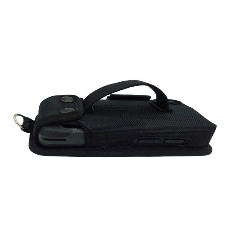 Scanner case with holster for electronic devices and barcode scanners, durable and portable.